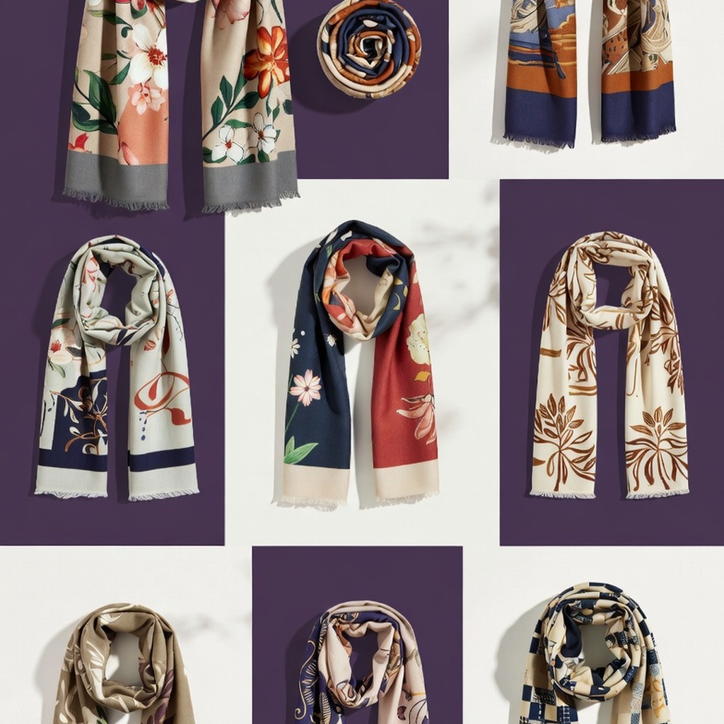 Printed Scarves & Shawls