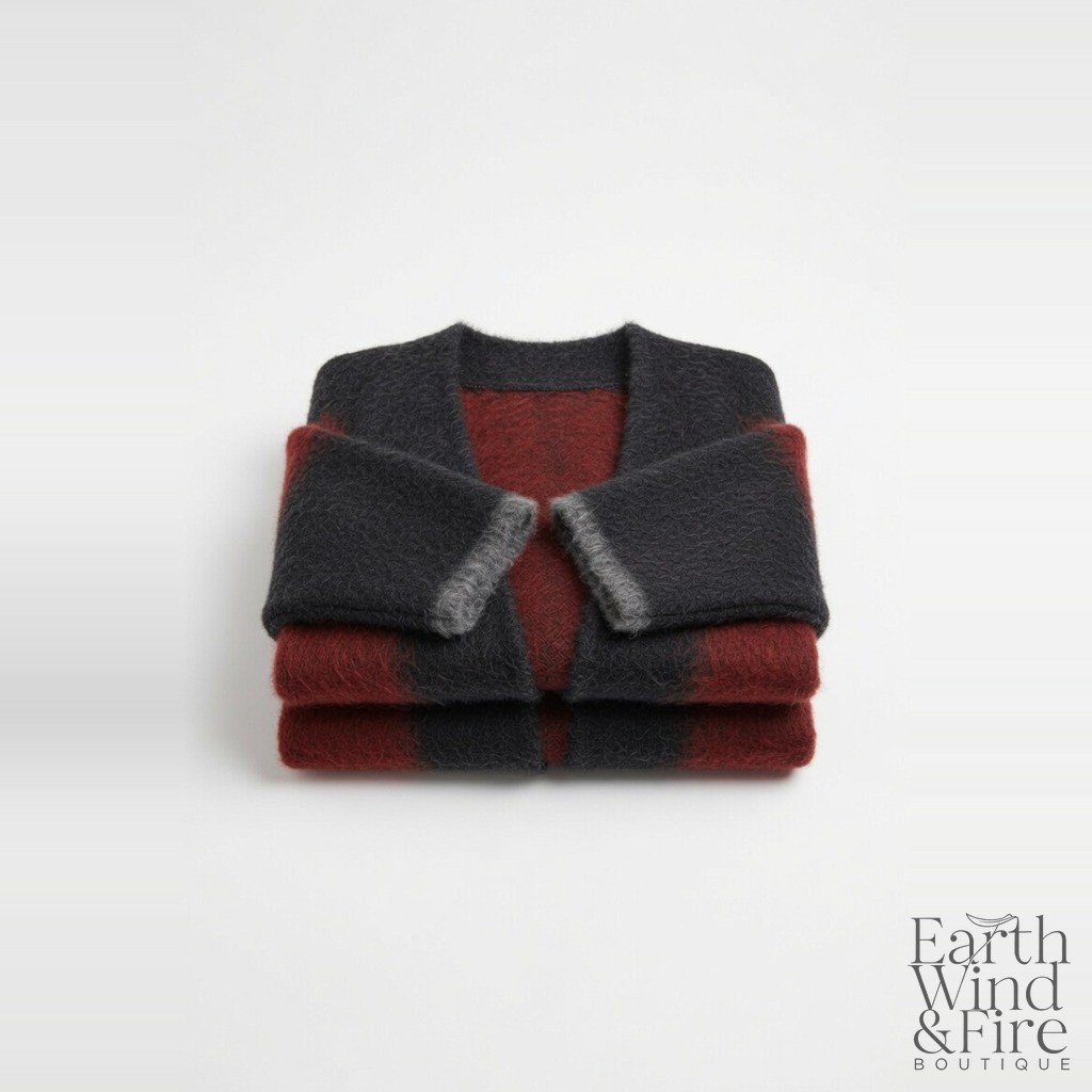 Boiled Wool Cocoon Jacket 2