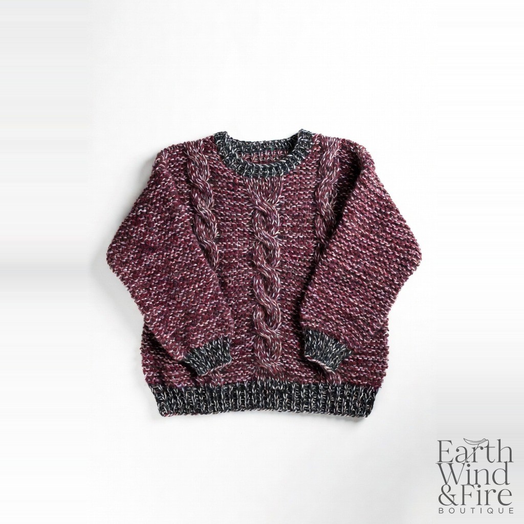Chunky Cable-Knit Pullover