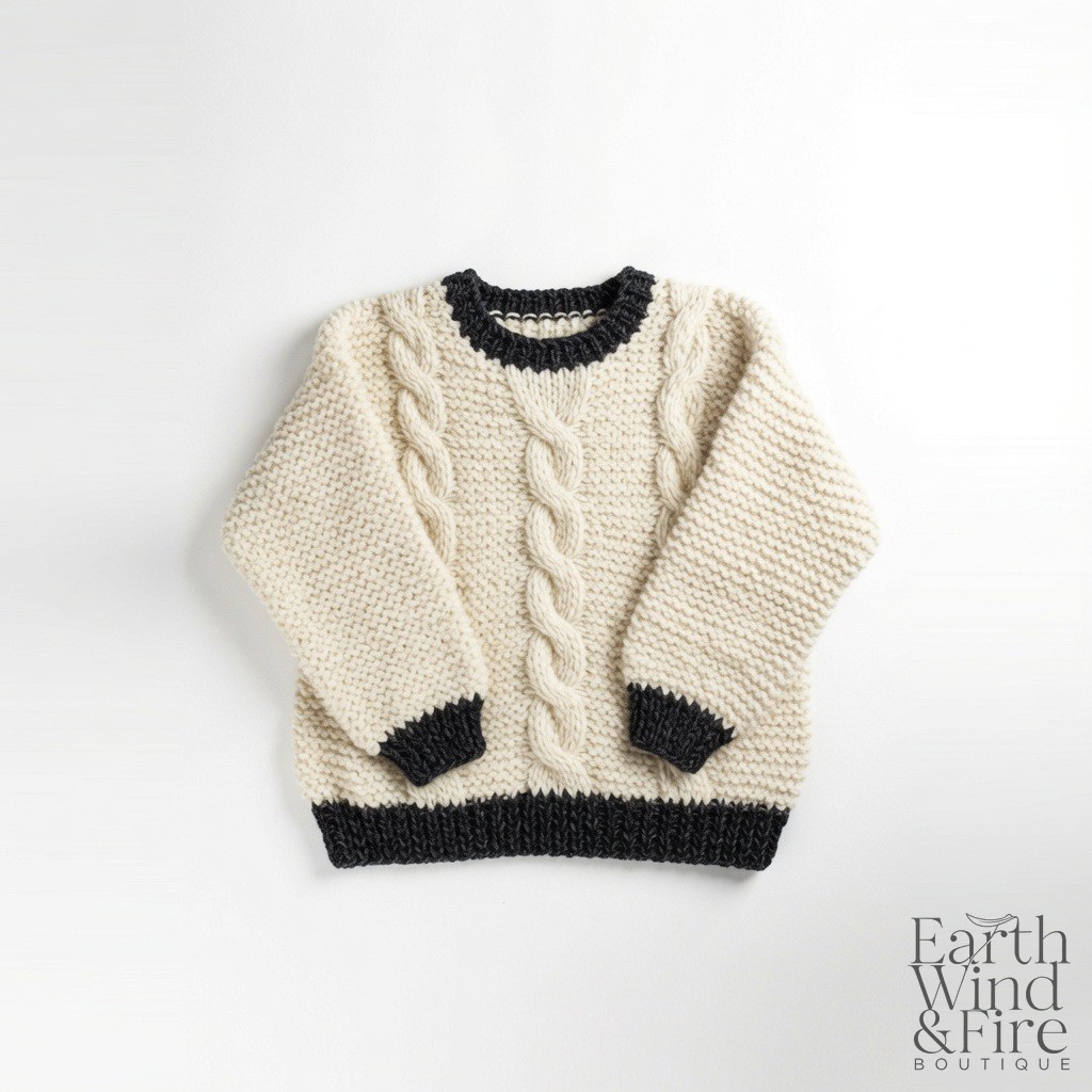 Chunky Cable-Knit Pullover