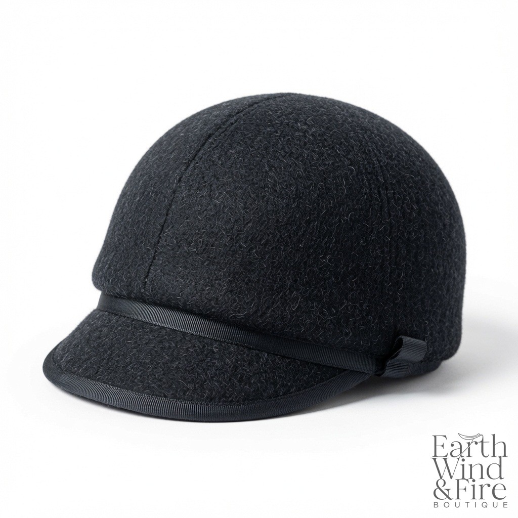 Felted Wool Cloche Hat