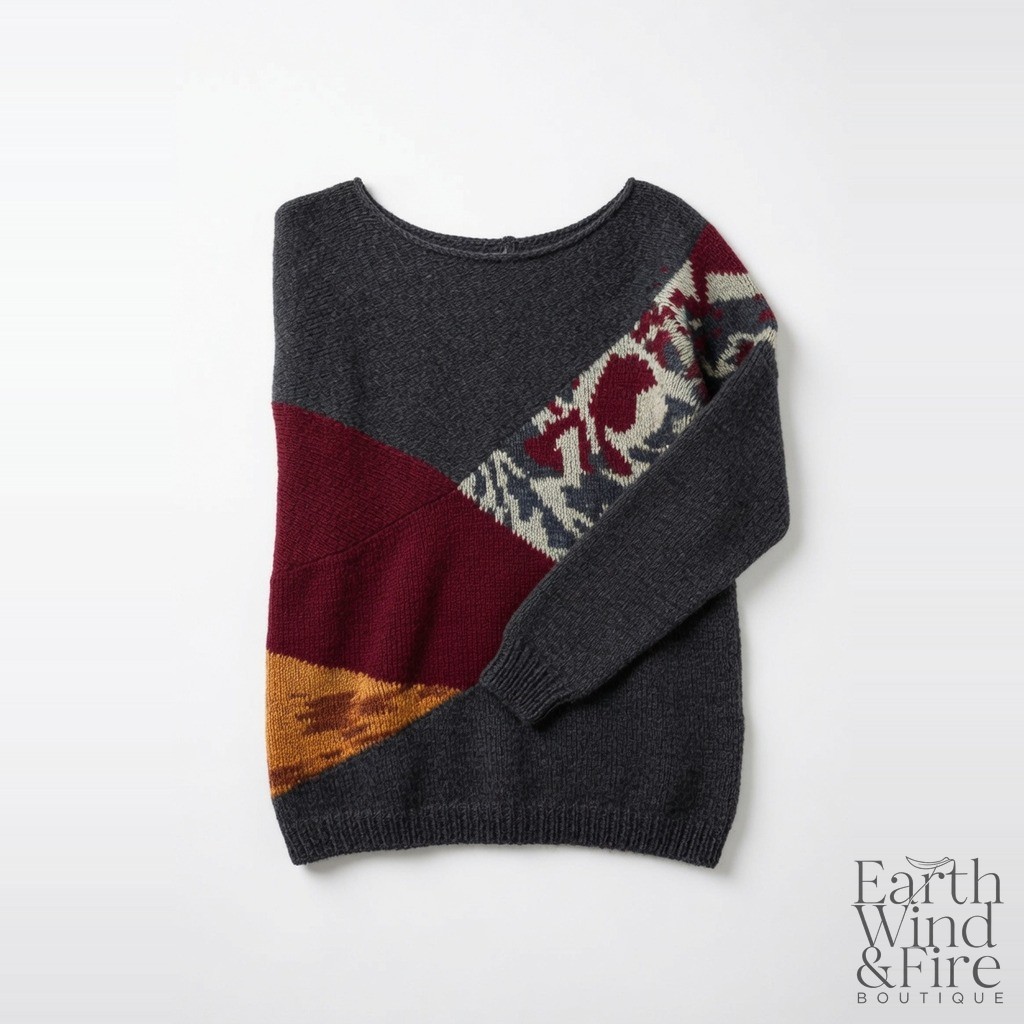 Hand-Knit Alpaca Tunic 2