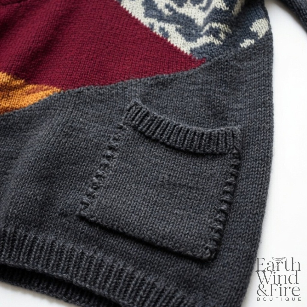 Hand-Knit Alpaca Tunic 3