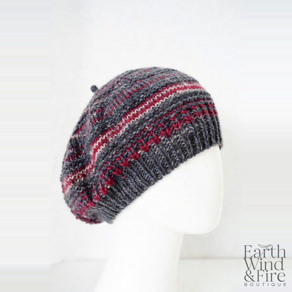 Hand-Knit Beret