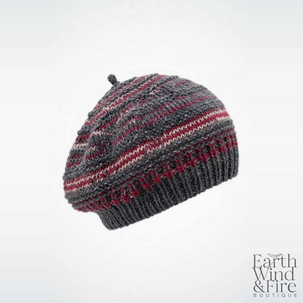 Hand-Knit Beret 2