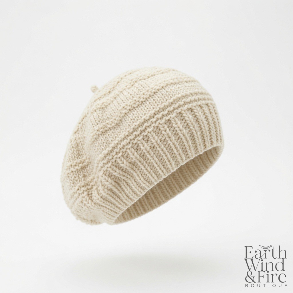 Hand-Knit Beret