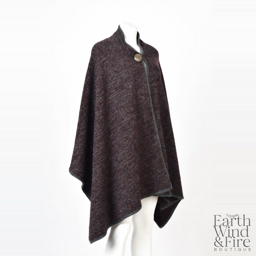 Merino Wool Cape Wrap